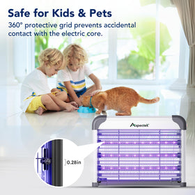 Aspectek indoor coverage suitable for kitchens, bedrooms, and offices.