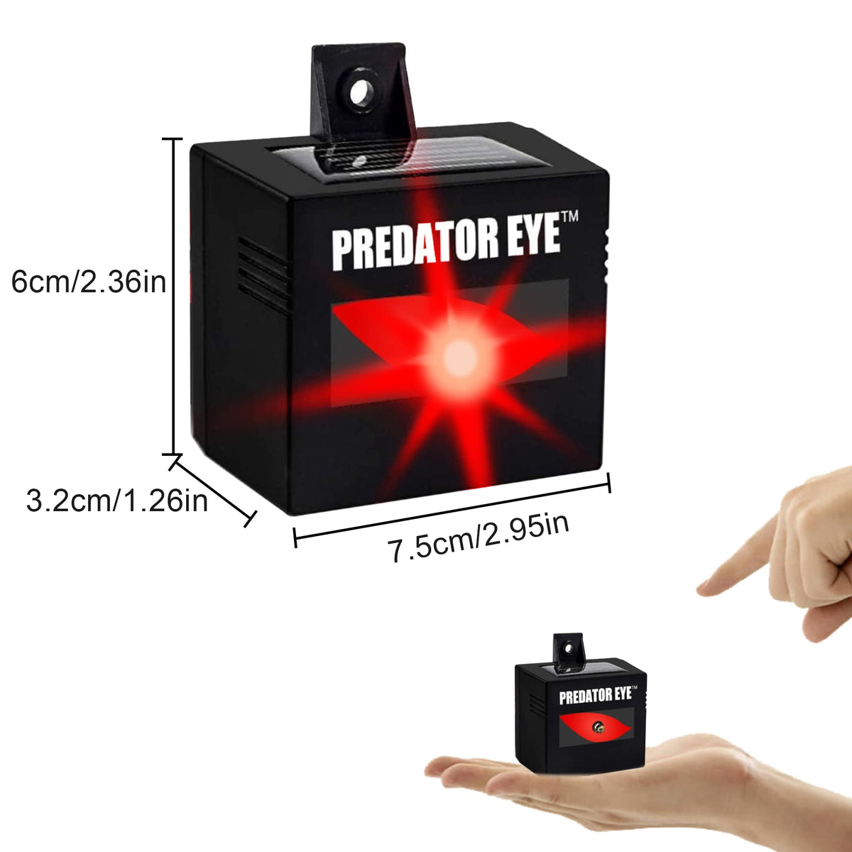 ASPECTEK Predator Eye optimal placement helps protect gardens.