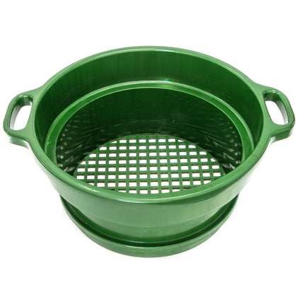 ASR Outdoor Deep Stacking halfinch classifier screen top view for quick material separation in the field.