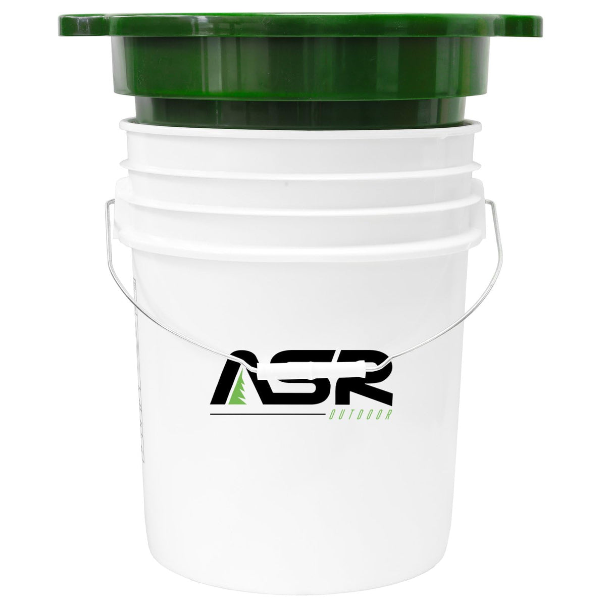 ASR Outdoor Deep Stacking side handles easing carrying and sifting in the field.