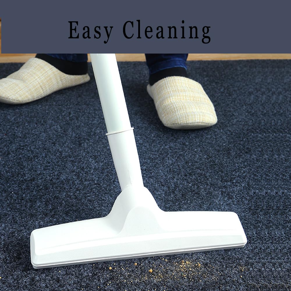 Assaoy dirt-scrape entrance mat textured surface removes mud from shoes before entering.