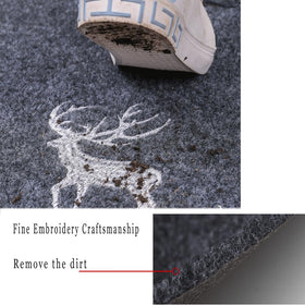 Assaoy durable, easy-clean doormat stays like-new after many washes.