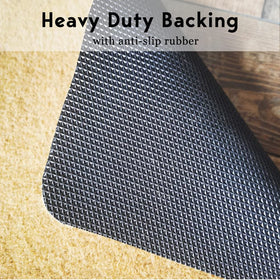 Assaoy easy-clean coir mat simple to shake, sweep, or hose