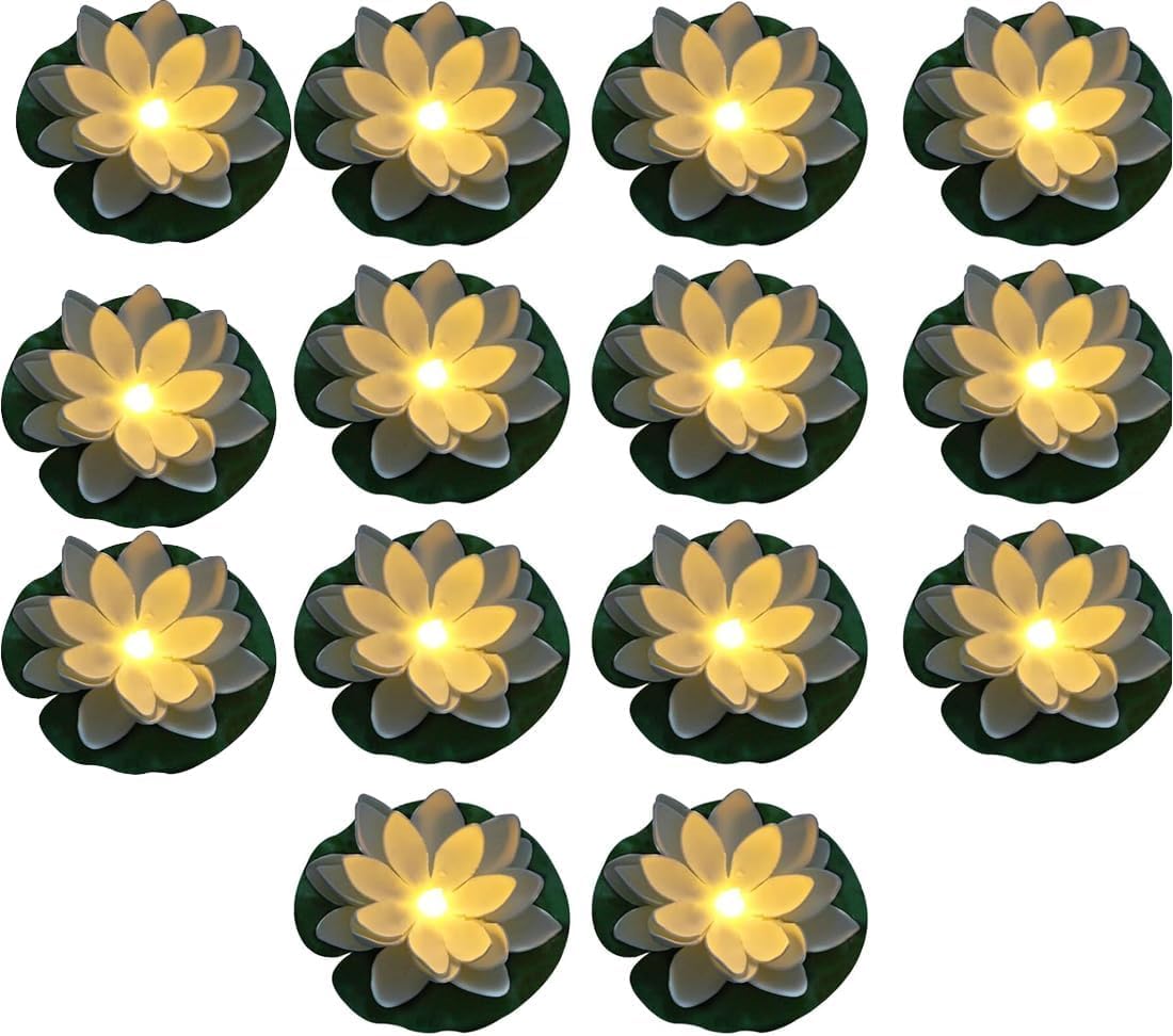 Assaoy lotus layers detail shows four-layer petals for realistic water garden accent