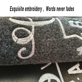 Assaoy weather-resistant doormat works well indoors or outdoors with durable construction.