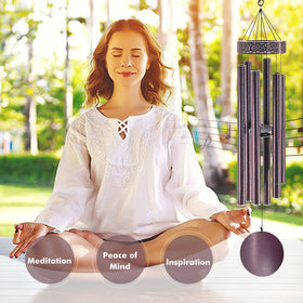 ASTARIN garden wind chimes adorn outdoor spaces with soft tones and shine.