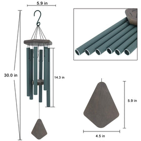 ASTARIN garden wind chimes enhance decor and calm outdoor spaces.