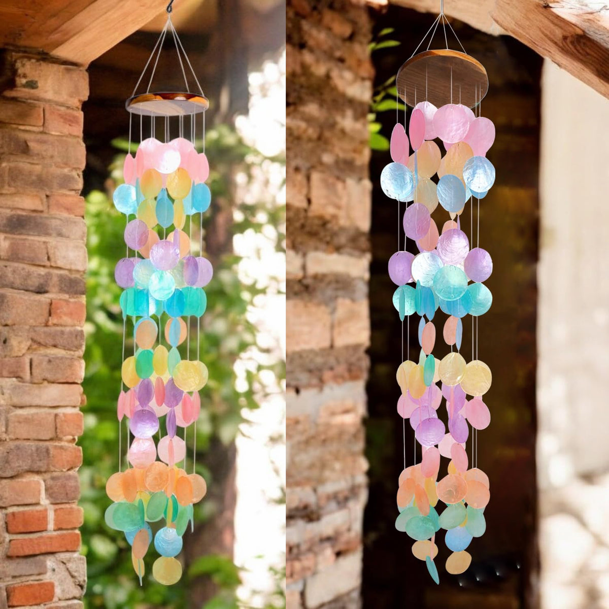 ASTARIN gift-ready shell wind chime ideal for a thoughtful outdoor or indoor gift