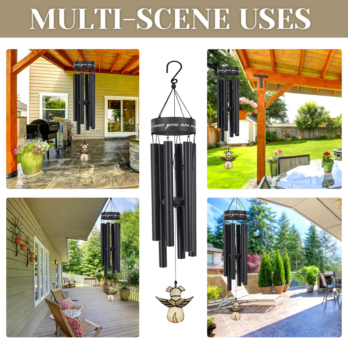 ASTARIN outdoor garden display emphasizes serene sound and decorative charm.