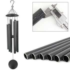ASTARIN wind chimes in yard setting with durable finish