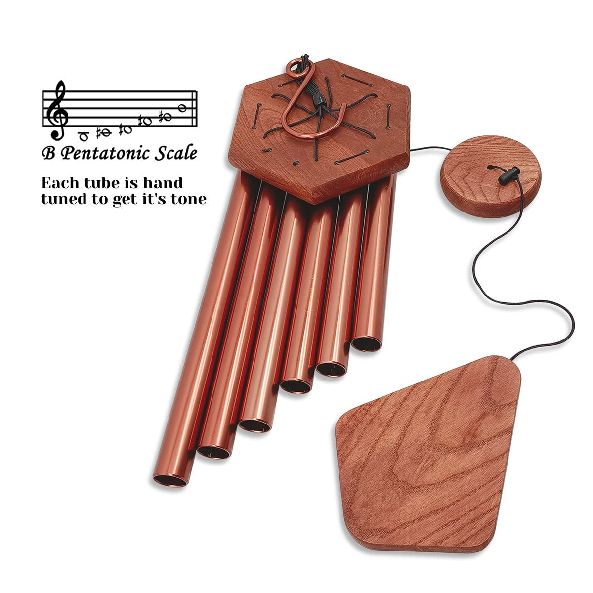 ASTARIN wind chimes ideal patio garden decor for relaxing spaces