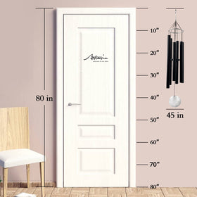 ASTARIN wind chimes tuned by experts for precise melodies.