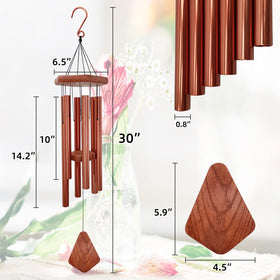 ASTARIN wind chimes waterproof coating withstands rain and sun