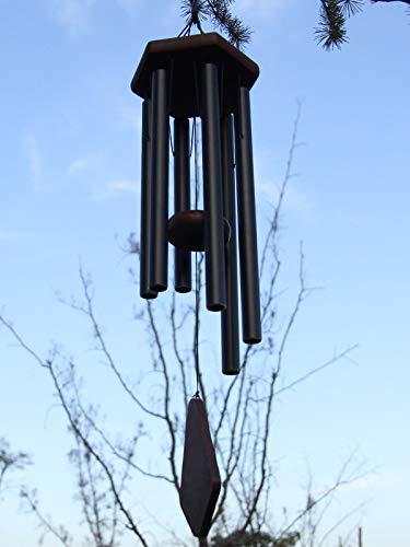 ASTARIN wind chimes with FSC-certified wood striker offer clear tone and resonance.