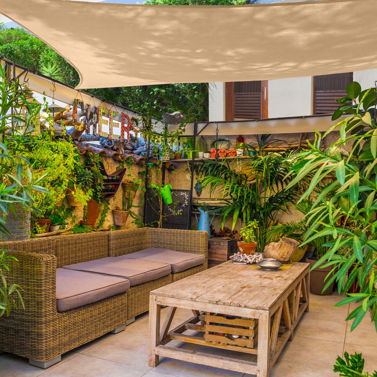 ASTEROUTDOOR easy care with hose spray and mild soap