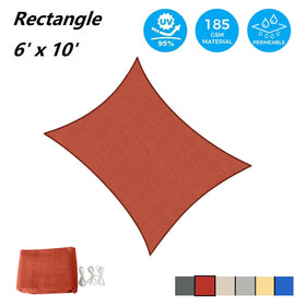 AsterOutdoor shade sail in packable bag demonstrates portability for quick setups.
