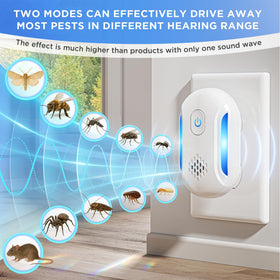 Asukin Ultrasonic Mouse Repeller side angle highlighting compact plug-in design for homes