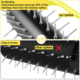 Asunrise steel pipe fork construction provides durable support for smooth penetration.