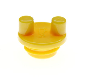 Asweo 281658S oil fill cap angle-neck—secure fit for smooth oil top-ups.