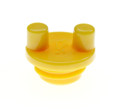 Asweo 281658S oil fill cap angle-neck—secure fit for smooth oil top-ups.
