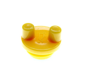 Asweo 281658S oil fill cap installed—helps prevent leaks during refueling.