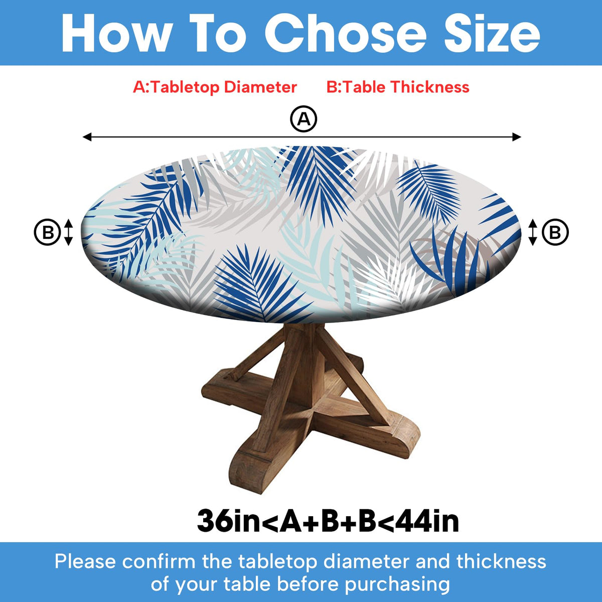 Asxhif round tablecloth easy-clean surface simplifies cleanup after meals.