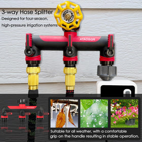 ATAOSGR extended handle eases operation, even with gloves