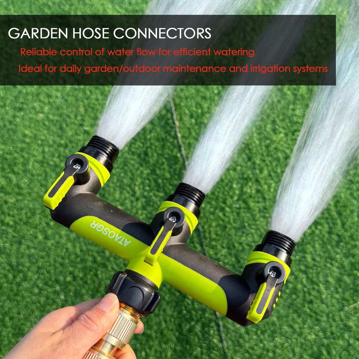 ATAOSGR extended-handle design enables easy operation in any weather.