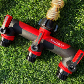 ATAOSGR independent flow valves on each outlet for precise watering