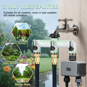 ATAOSGR multi outlet water supply for watering, car wash, and patio care