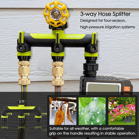 ATAOSGR three independent on/off valves provide precise flow control.