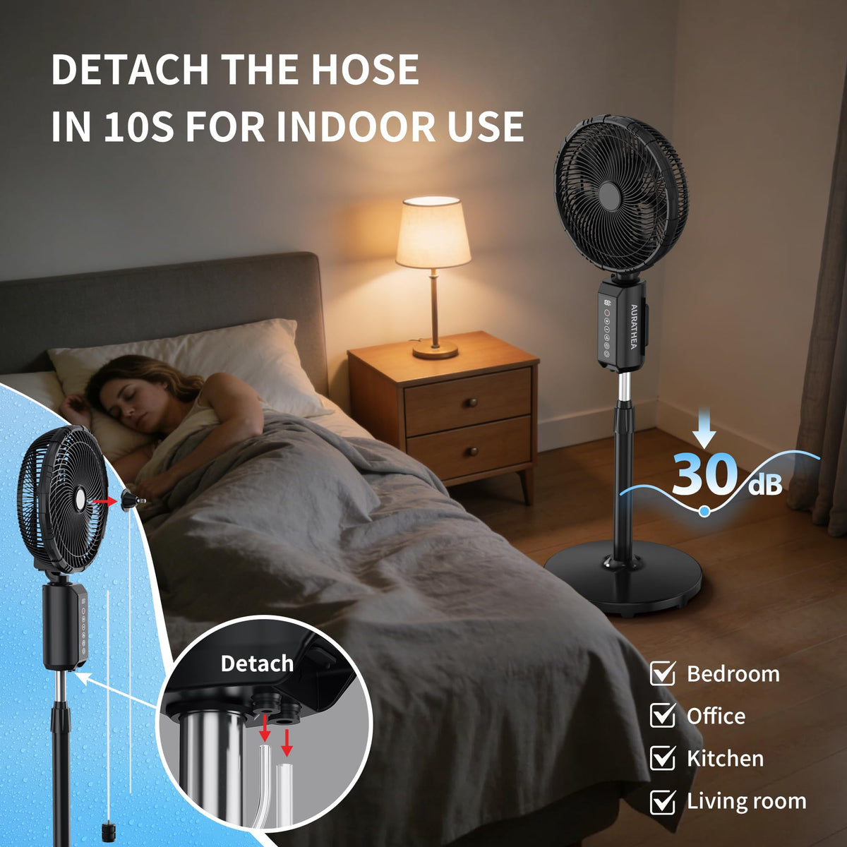 ATEngeus misting nozzle demonstrates ultra-fine spray for quick relief