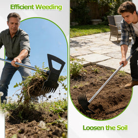ATFVERDEX manganese steel rake head resists wear during tough jobs.