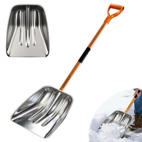 ATFVERDEX scoop shovel driveway blade facilitates quick snow clearance.