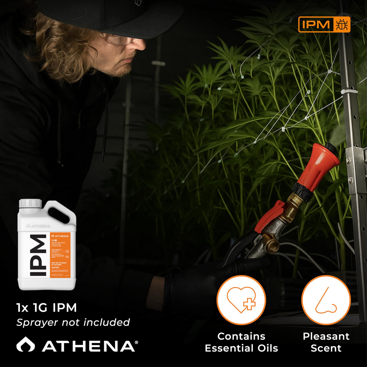 Athena IPM ready-to-mix-concentrate offers simple dilution and spray application.