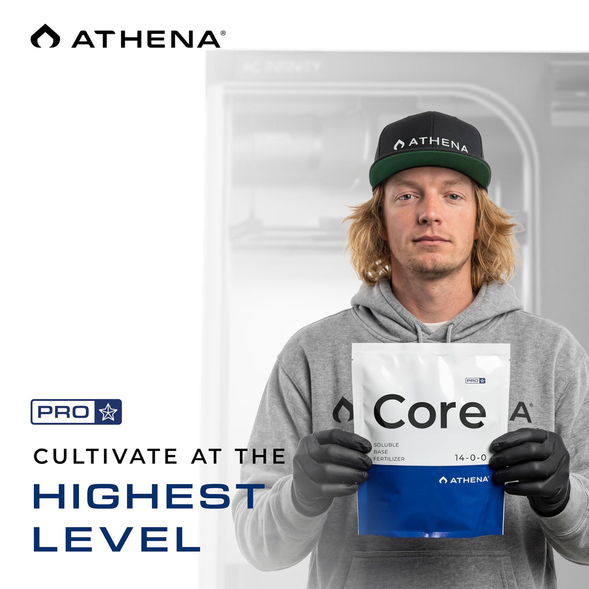 Athena Pro kit compatible with fertigation and various growing methods