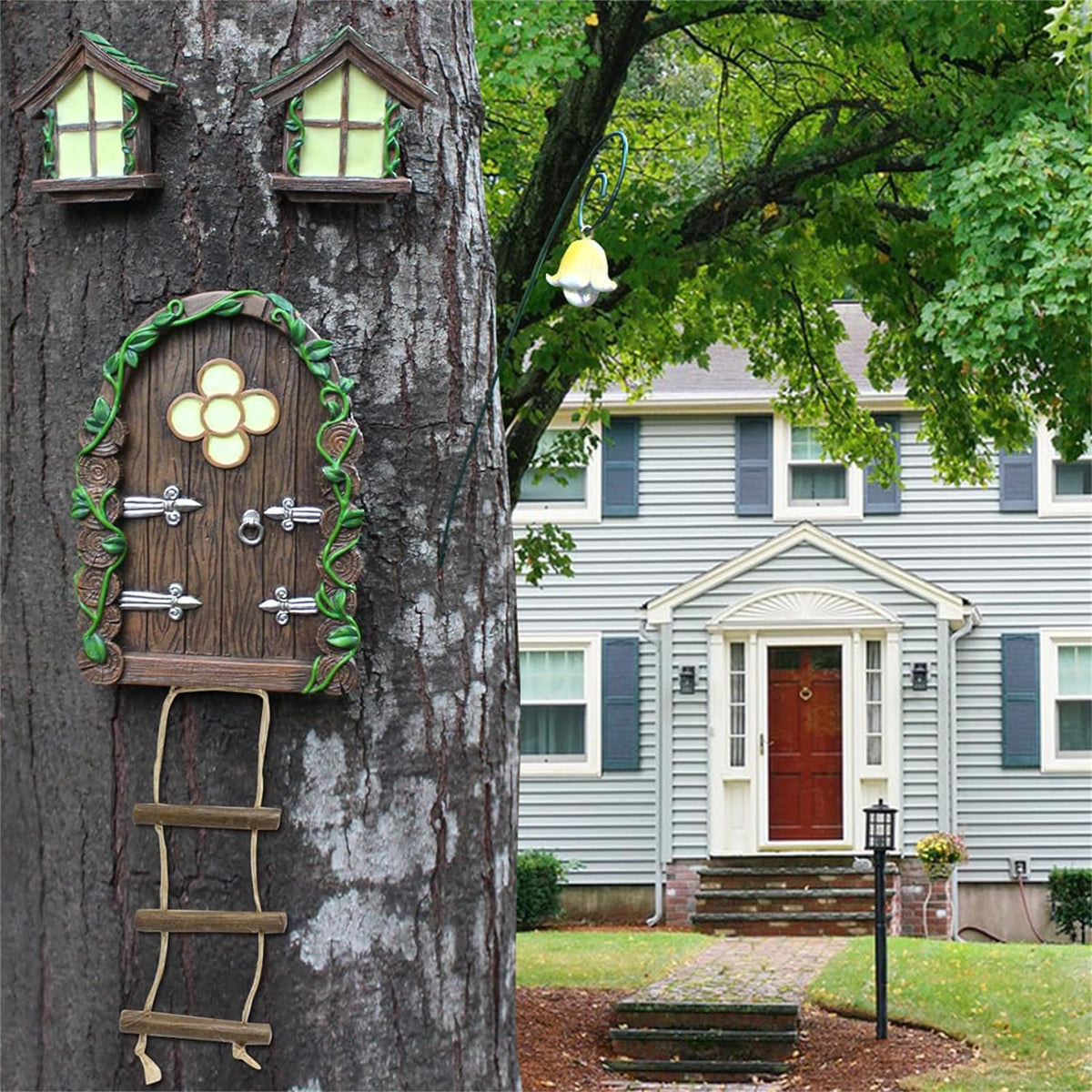 atibi fairy door kit invites fairies to your garden and yard