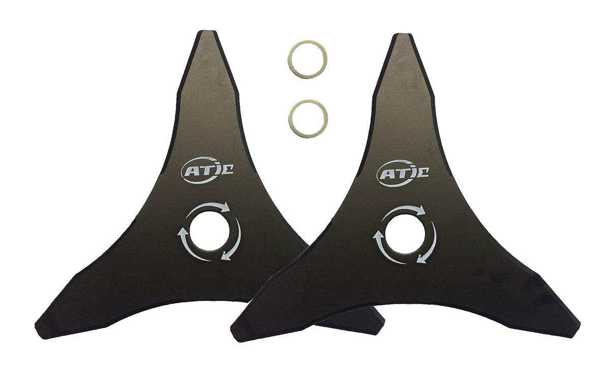 ATIE 10-inch 3T blade on arbor for heavy clearing
