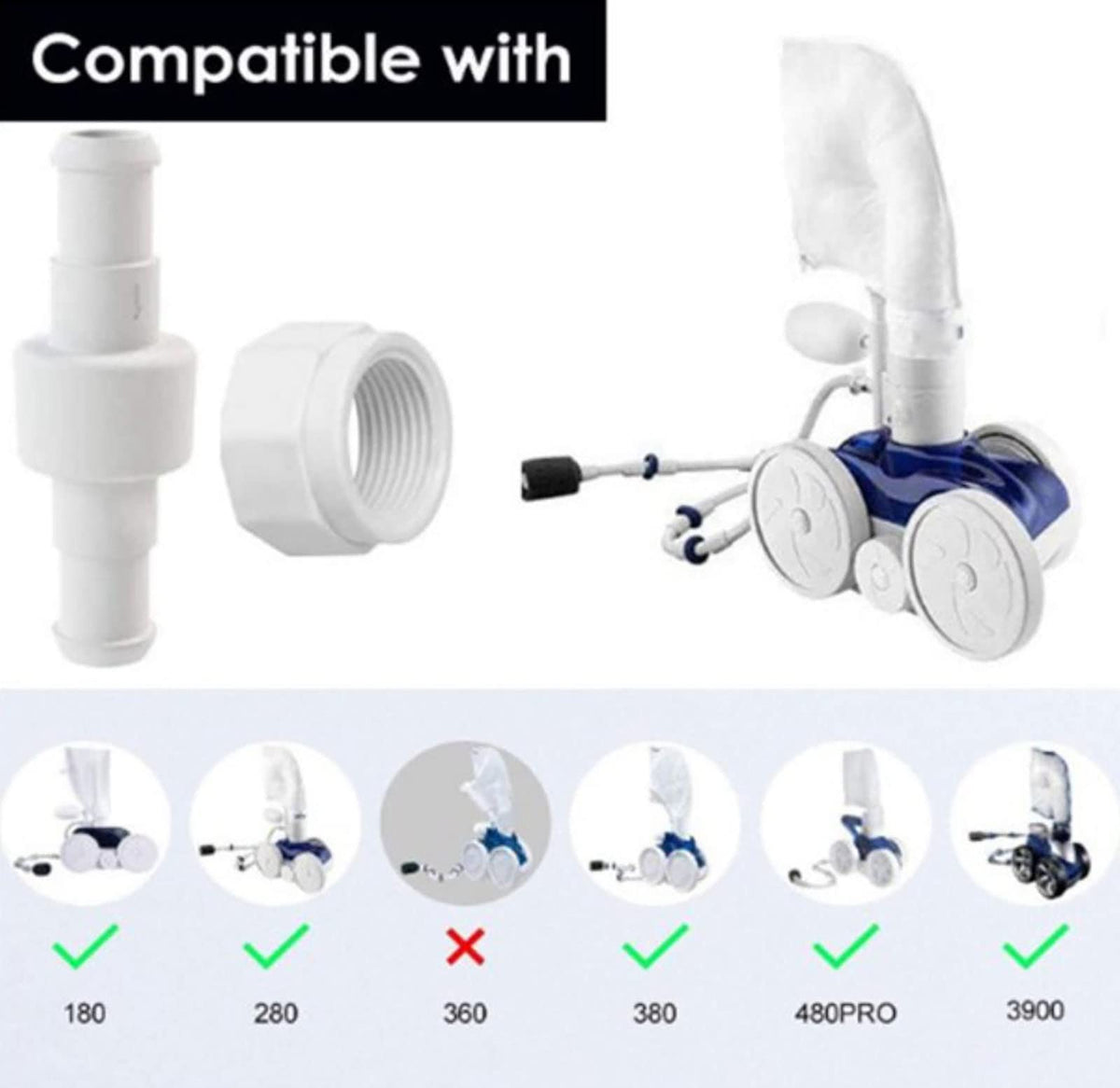 ATIE Polaris hose kit assembly view for quick setup