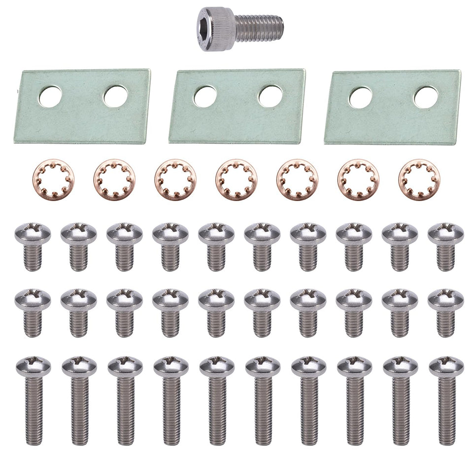 ATIE Complete 280 pool cleaner hardware kit with screw assortment for reliable maintenance.