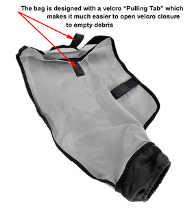 ATIE debris bag collar-attachment demonstrates easy retrofit with existing collar