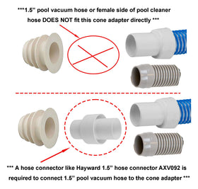ATIE kreepy krauly k121110 adapter compatibility aids versatile skimmer use