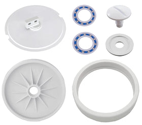 ATIE Polaris 280 axle C66 with guard for aligned, stable rotation