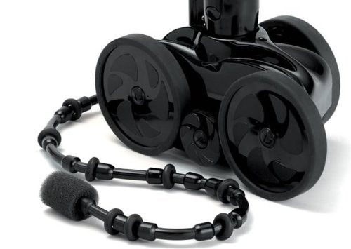 ATIE Polaris black max sweep hose tail scrubber boosts debris removal in corners.