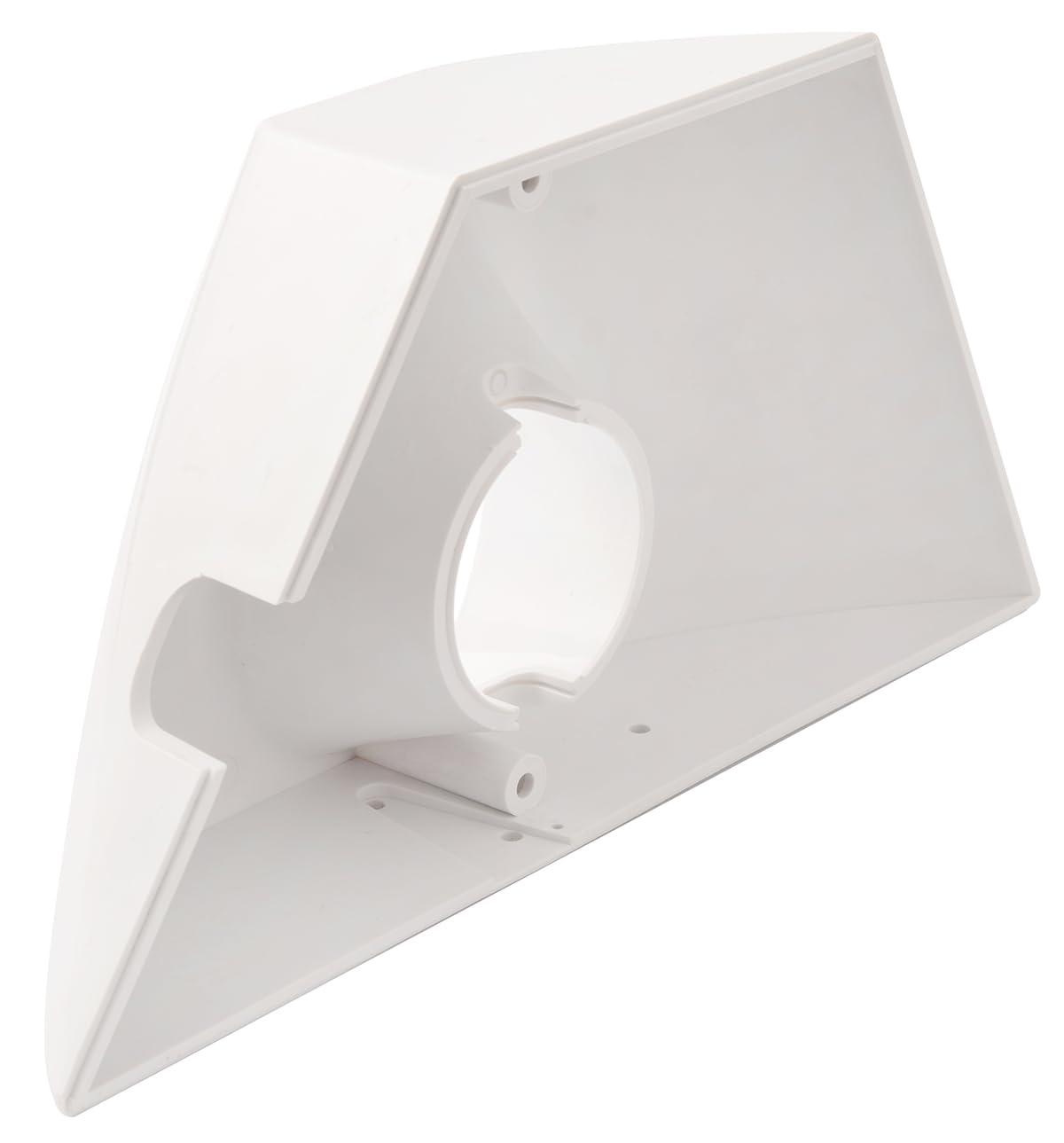 ATIE white bottom base assembly; protective cover for interior parts.