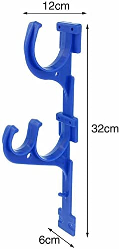 ATIE pool hanger multi-purpose design consolidates pool and garden gear.