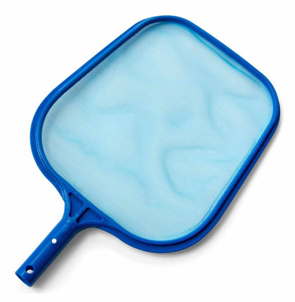 ATIE pool leaf skimmer net captures leaves with a fine mesh for efficient cleanup
