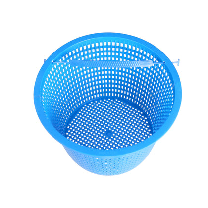 ATIE SPX1070E pool skimmer basket closeup shows debris-blocking design