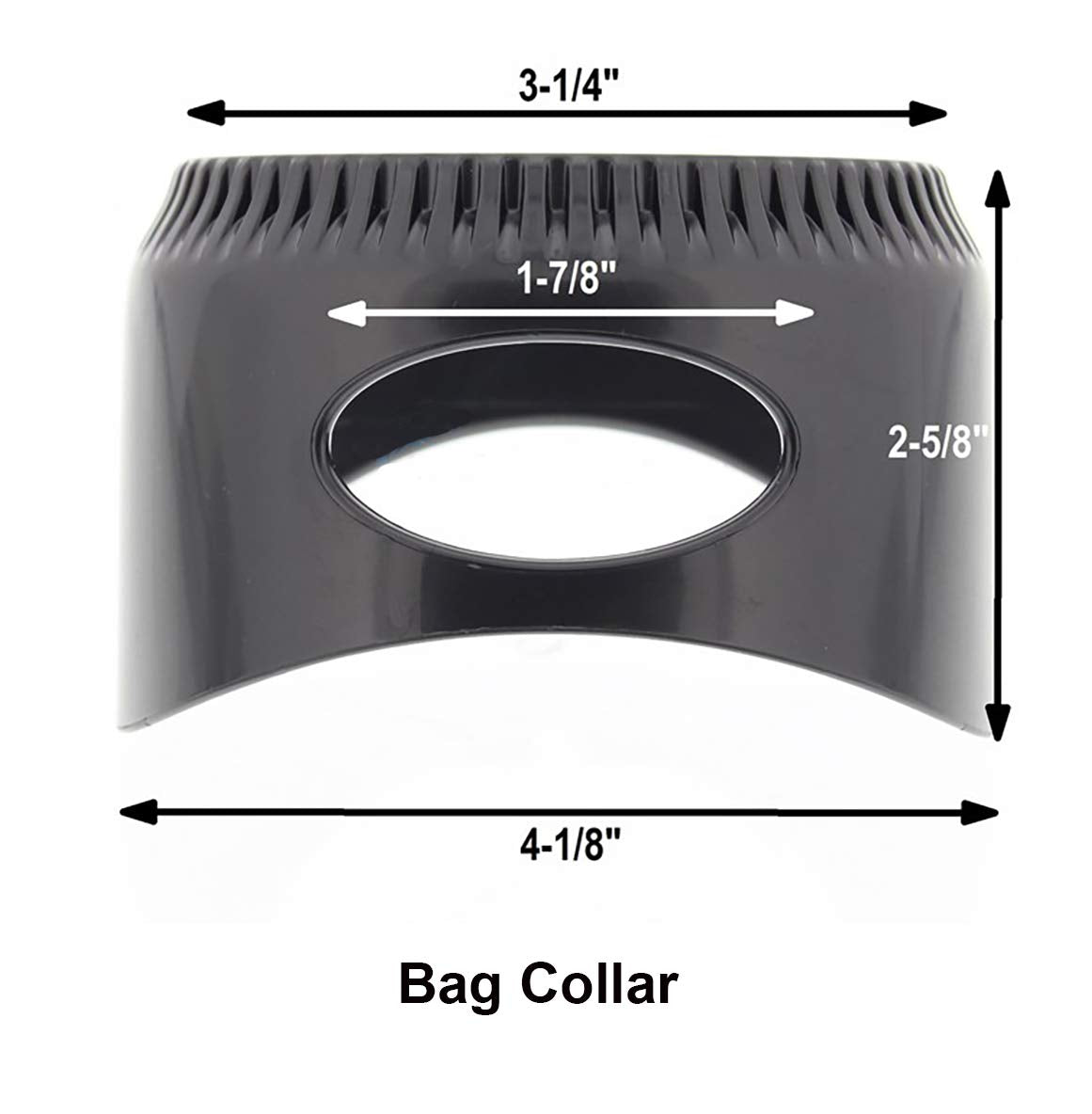 ATIE racer-compatible debris bag mounted on cleaner for quick swap