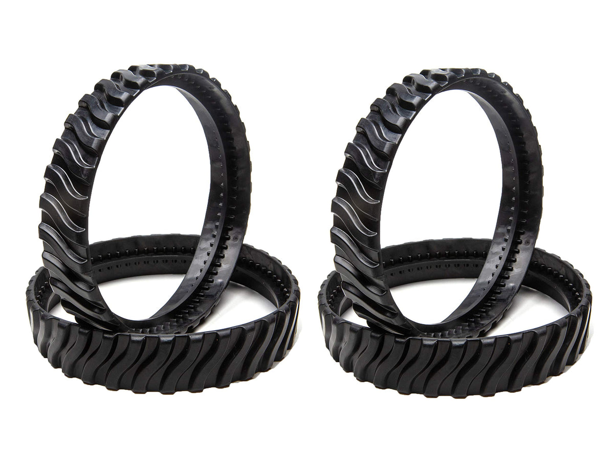 ATIE tire track for MX8 Elite improves traction on pool surfaces
